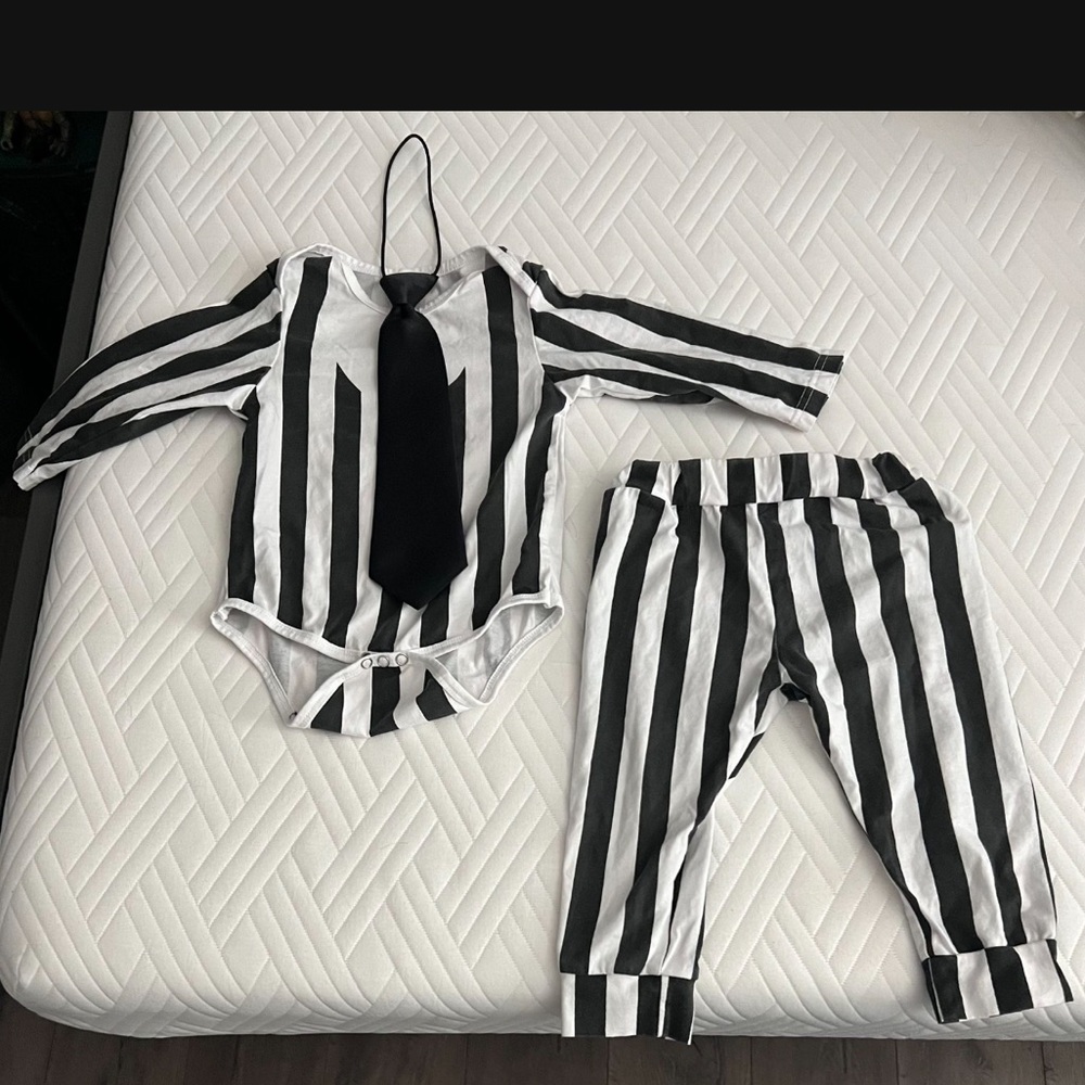 Beetlejuice Costume 18-24 Months